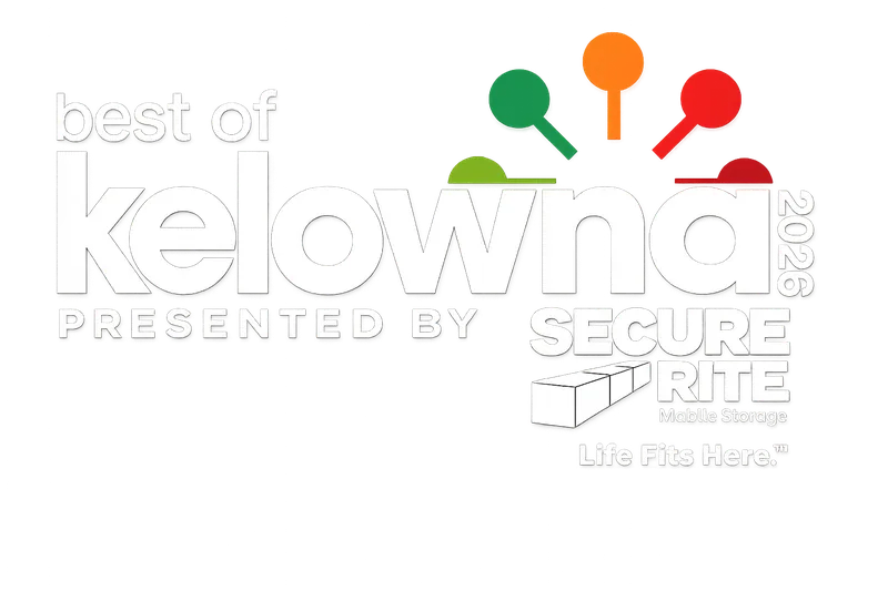 Best of Kelowna 2026 award badge