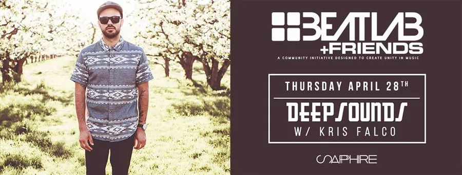 Beatlab and Friends event with Deepsounds and Kris Falco
