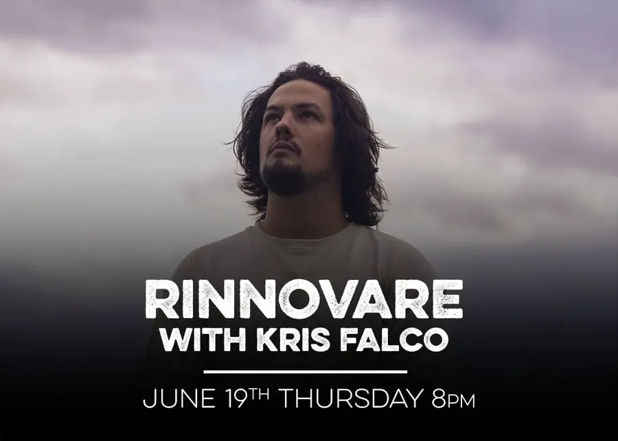 Rinnovare with Kris Falco event poster